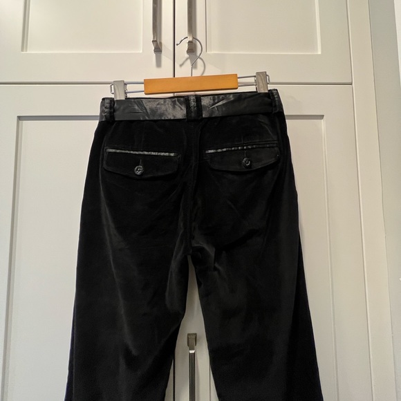 Old Navy girl’s velvet pant, black - Picture 3 of 3